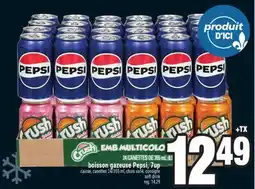 Super C BOISSON GAZEUSE PEPSI, 7UP | SOFT DRINK offer
