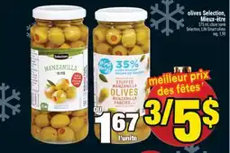 Super C OLIVES SELECTION, MIEUX-ÊTRE | SELECTION, LIFE SMART OLIVES offer