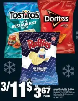 Super C CROUSTILLES TORTILLA TOSTITOS | TOSTITOS TORTILLA CHIPS offer