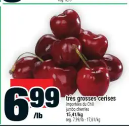 Super C très grosses cerises | jumbo cherries offer