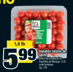 Super C Tomates raisins de serre | small tomatoes offer