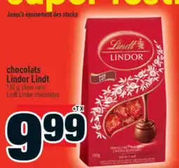 Super C CHOCOLATS LINDOR LINDT | LINDT LINDOR CHOCOLATES offer