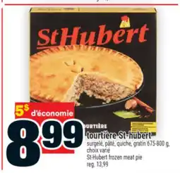 Super C TOURTIÈRE ST-HUBERT | ST-HUBERT FROZEN MEAT PIE offer