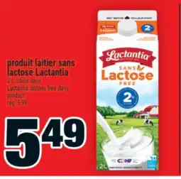 Super C PRODUIT LAITIER SANS LACTOSE LACTANTIA | LACTANTIA LACTOSE FREE DAIRY PRODUCT offer