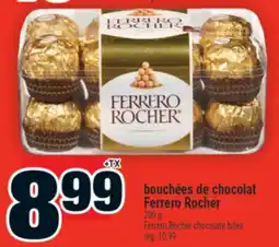 Super C BOUCHÉES DE CHOCOLAT FERRERO ROCHER | FERRERO ROCHER CHOCOLATE BITES offer