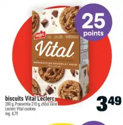 Super C biscuits Vital Leclerc | Leclerc Vital cookies offer