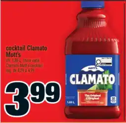 Super C Cocktail Clamato Mott's | Clamato Mott's cocktail offer