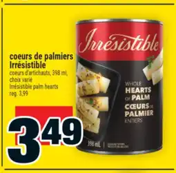 Super C COEURS DE PALMIERS IRRÉSISTIBLE | IRRÉSISTIBLE PALM HEARTS offer