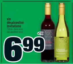 Super C VIN DÉSALCOOLISÉ INVITATIONS | NON-ALCOHOLIC WINE offer