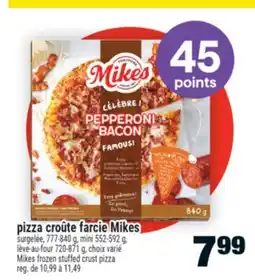 Super C PIZZA CROÛTE FARCIE MIKES | MIKES FROZEN STUFFED CRUST PIZZA offer