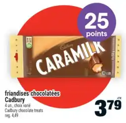 Super C FRIANDISES CHOCOLATÉES CADBURY | CADBURY CHOCOLATE TREATS offer