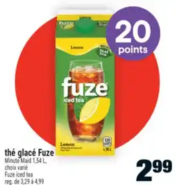 Super C THÉ GLACÉ FUZE | FUZE ICED TEA offer
