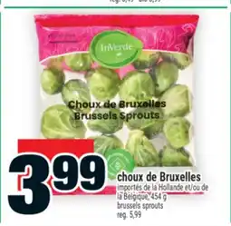 Super C choux de Bruxelles | brussels sprouts offer