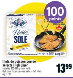 Super C filets de poisson poêlée sélecte High Liner | High Liner frozen pan-sear selects fish fillets offer