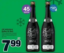 Super C VIN MOUSSEUX BULLES DE NUIT | BULLES DE NUIT SPARKLING WINE offer