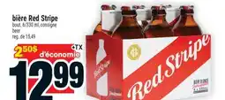 Super C BIÈRE RED STRIPE | BEER offer