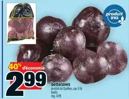 Super C BETTERAVES | BEETS offer