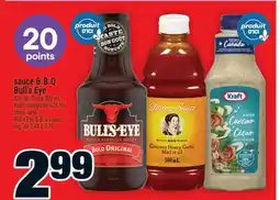 Super C sauce B.B.Q Bull's Eye | Bull's Eye B.B.Q sauce offer