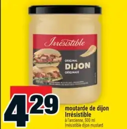Super C MOUTARDE DE DIJON IRRÉSISTIBLE | IRRÉSISTIBLE DIJON MUSTARD offer