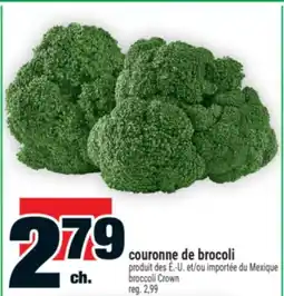 Super C COURONNE DE BROCOLI | BROCCOLI CROWN offer