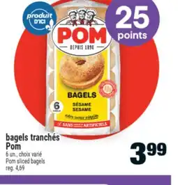 Super C bagels tranchés Pom | Pom sliced bagels offer