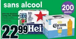 Super C BIÈRE NON ALCOOLISÉE CORONA CERO, HEINEKEN | NON-ALCOHOLIC BEER offer