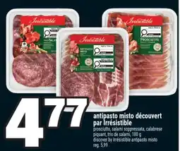 Super C ANTIPASTO MISTO DÉCOUVERT PAR IRRÉSISTIBLE | DISCOVER BY IRRÉSISTIBLE ANTI PASTO MISTO offer