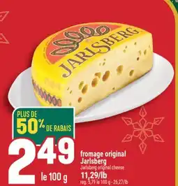 Marché Adonis Fromage original Jarlsberg | Jarlsberg original cheese offer