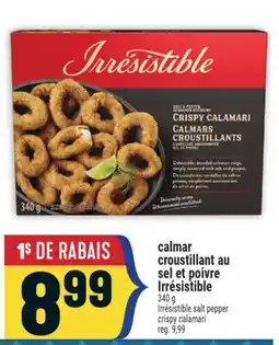 Marché Adonis CALMAR CROUSTILLANT AU SEL ET POIVRE IRRÉSISTIBLE | IRRÉSISTIBLE SALT PEPPER CRISPY CALAMARI offer
