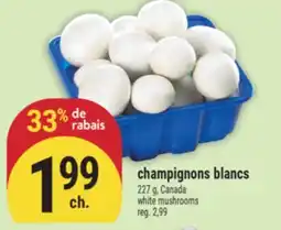 Marché Adonis CHAMPIGNONS BLANCS | WHITE MUSHROOMS offer