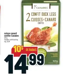 Marché Adonis CUISSE CANARD CONFITE CANABEC | CANABEC CONFIT DUCK LEG offer