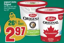 Marché Adonis YOGOURT ASTRO ORIGINAL | ASTRO ORIGINAL YOGURT offer