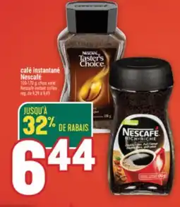 Marché Adonis CAFÉ INSTANTANÉ NESCAFÉ | NESCAFE INSTANT COFFEE offer