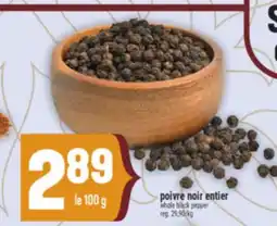 Marché Adonis POIVRE NOIR ENTIER | WHOLE BLACK PEPPER offer
