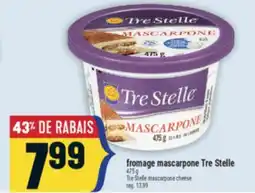 Marché Adonis FROMAGE MASCARPONE TRE STELLE | TRE STELLE MASCARPONE CHEESE offer