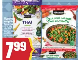 Marché Adonis LÉGUMES SURGELÉS SELECTION | SELECTION FROZEN VEGETABLES offer