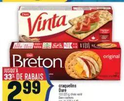 Marché Adonis CRAQUELINS DARE | DARE CRACKERS offer