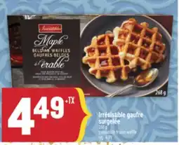 Marché Adonis IRRÉSISTIBLE GAUFRE SURGELÉE | IRRÉSISTIBLE FROZEN WAFFLE offer