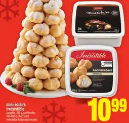 Super C Mini éclairs Irrésistible | Irrésistible frozen mini éclairs offer
