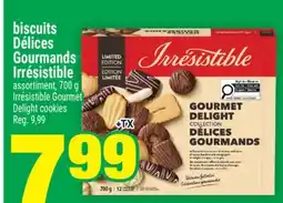Super C Biscuits Délices Gourmands Irrésistible | Irrésistible Gourmet Delight cookies offer