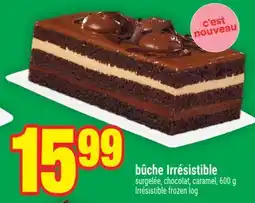 Super C BÛCHE IRRÉSISTIBLE | IRRÉSISTIBLE FROZEN LOG offer