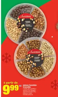 Super C Plateau d'arachides Irrésistible | Irrésistible peanut tray offer