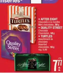 Jean Coutu AFTER EIGHT, QUALITY STREET, TURTLES offer