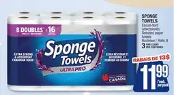 Jean Coutu SPONGE TOWELS Selected paper towels offer