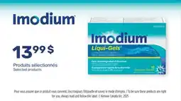 Jean Coutu IMODIUM Produits sélectionnés offer