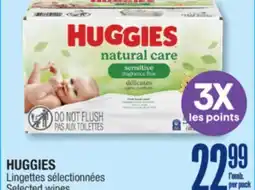 Jean Coutu HUGGIES Selected wipes offer