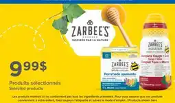 Jean Coutu ZARBEE'S Selected products offer