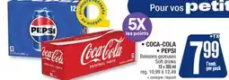 Jean Coutu COCA-COLA, PEPSI Soft drinks offer