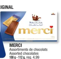 Jean Coutu MERCI Assorted chocolates offer
