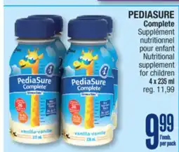 Jean Coutu PEDIASURE Complete Nutritional supplement for children offer